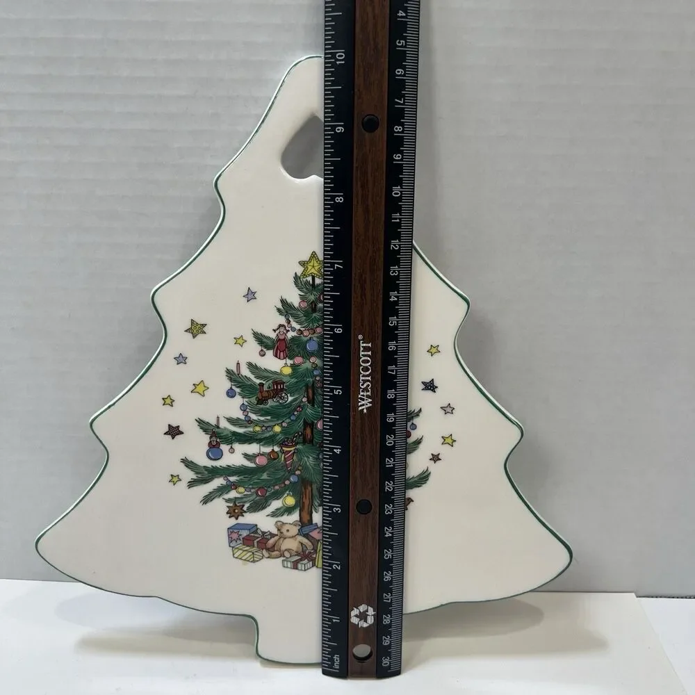 NIKKO Christmastime cheese board snack board Tree 10